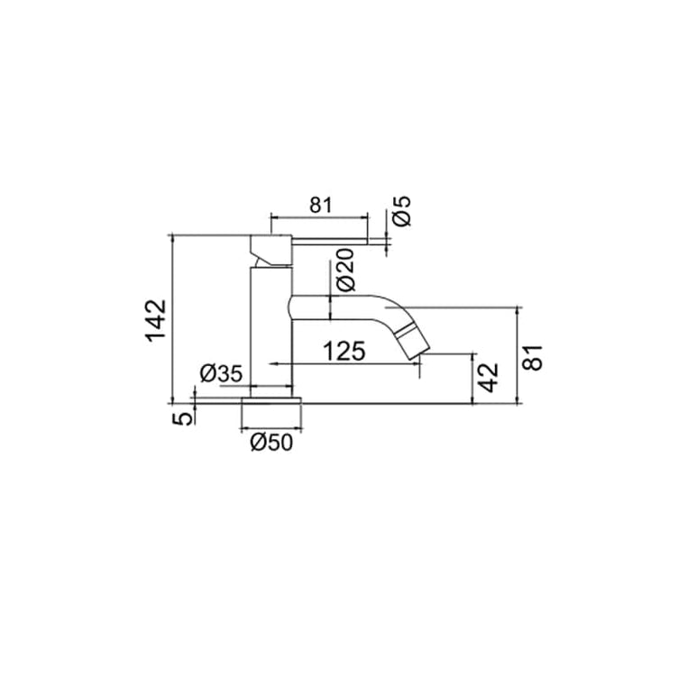 Primy Steel Voyage Low Servantbatteri