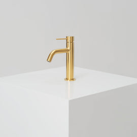 Primy Steel Voyage Mid Servantbatteri - Brushed brass