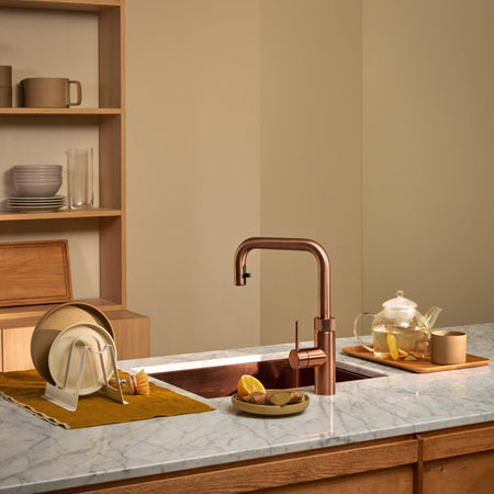 Quooker Flex Square Kjøkkenarmatur med uttrekksslange