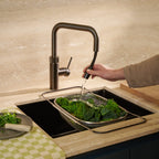 Quooker Flex Square Kjøkkenarmatur med uttrekksslange