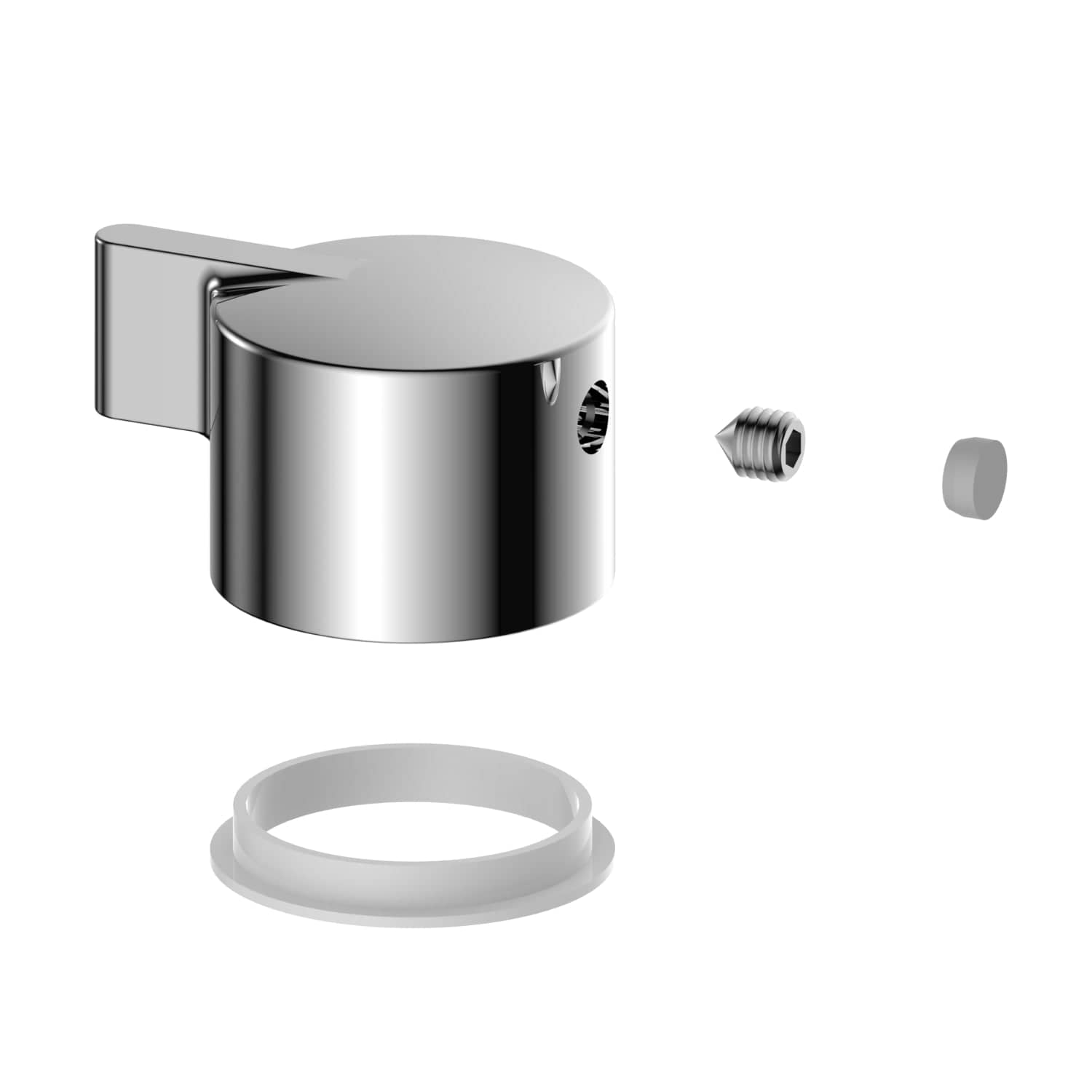 Reservedel: A-collection Azur Zero Hendel Oppvaskmaskinsventil Krom A-collection Reservedel blandebatteri AHL-4225945