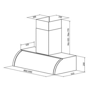 RørosHetta Cetus Fritthengende Ventilator
