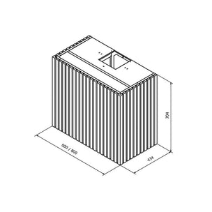 RørosHetta Groove Sense Ventilator Vegghengt