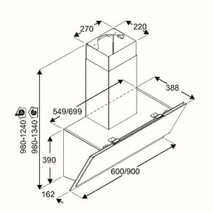 RørosHetta Leda Ventilator 60-90cm