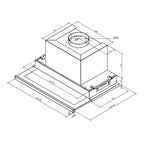 RørosHetta Slide Sense Ventilator til Overskap