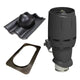 Røroshetta Takvifte ECO160P For takmed takstein 14°–37° Svart RørosHetta Tilbehør kjøkkenvifte RO-403002