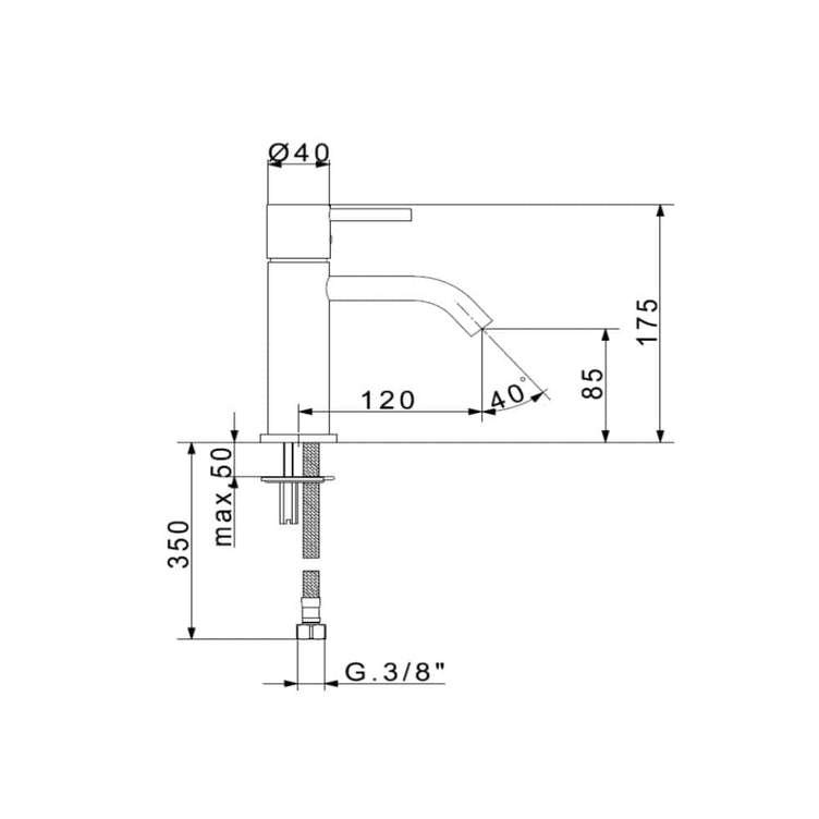 Sanipro Sektor Servantbatteri