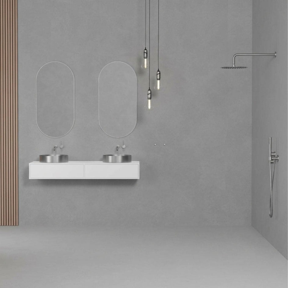 Scandtap Harmonized 2x Takdusj Innbygging Scandtap Blandebatteri innbygging