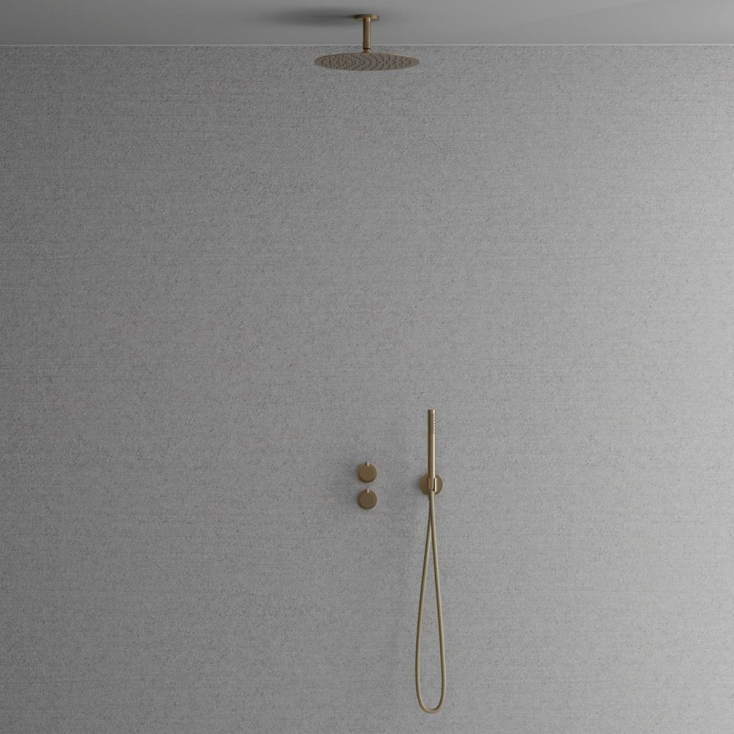 Scandtap Harmonized 2y Takdusj Innbygging Champagne Scandtap Blandebatteri innbygging SC-21034