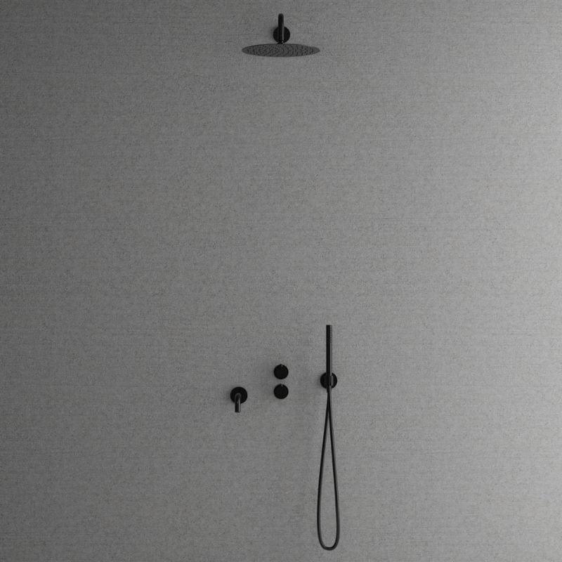 Scandtap Harmonized 3x Takdusj Innbygging Shadow Scandtap Blandebatteri innbygging SC-21058