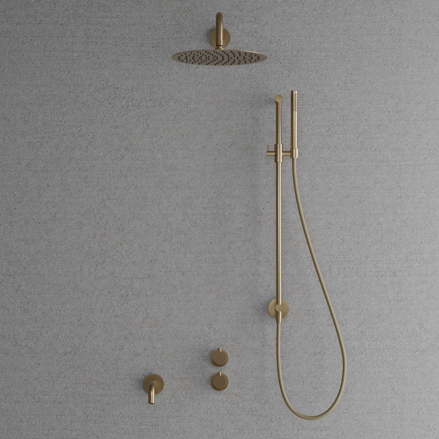 Scandtap Harmonized 6X Innbygging Dusj Champagne Scandtap Blandebatteri innbygging SC-21301
