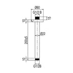 Scandtap Harmonized Lang Takbrakett