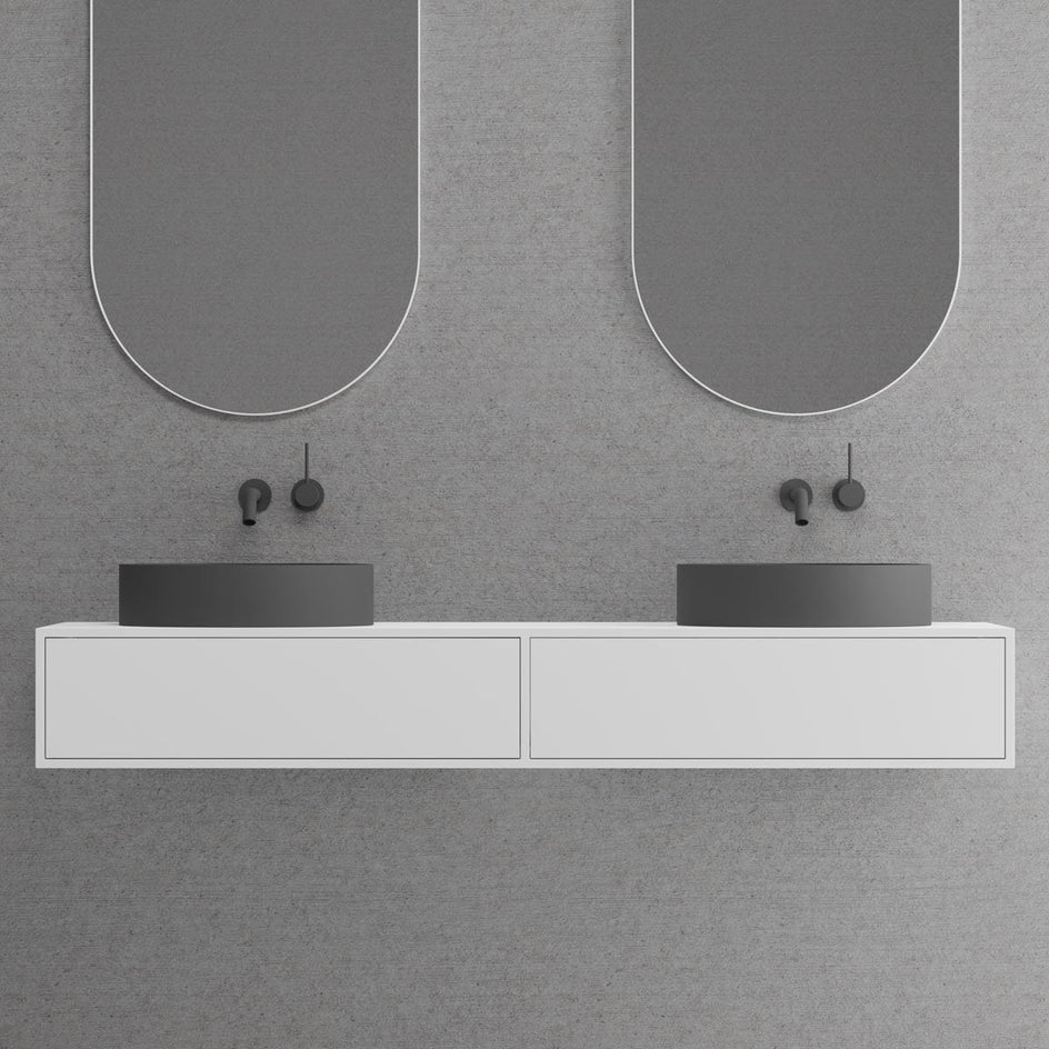 Scandtap Solid S Servantskap Hvit / 140cm Scandtap Servantskap SC-46254