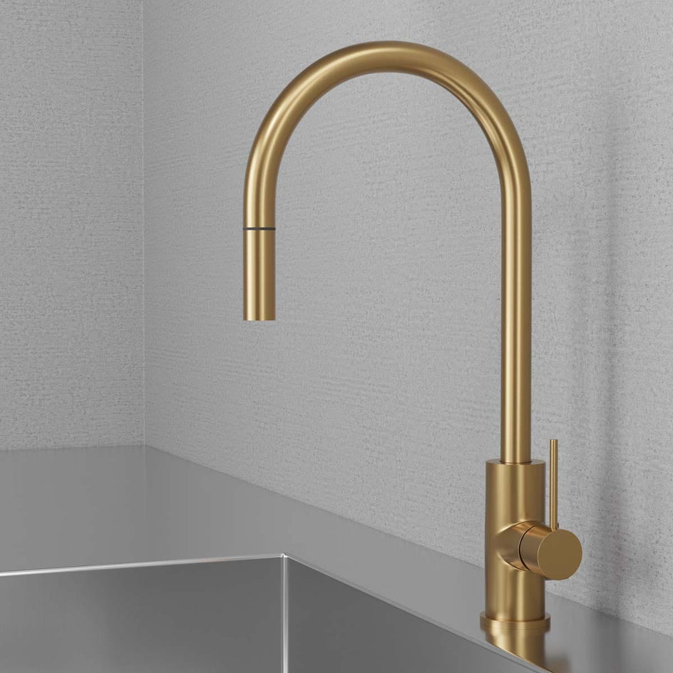 Scandtap Steel Accent D Kjøkkenbatteri Sand Scandtap Kjøkkenarmatur SC-30106