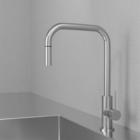 Scandtap Steel Accent Square Kjøkkenarmatur