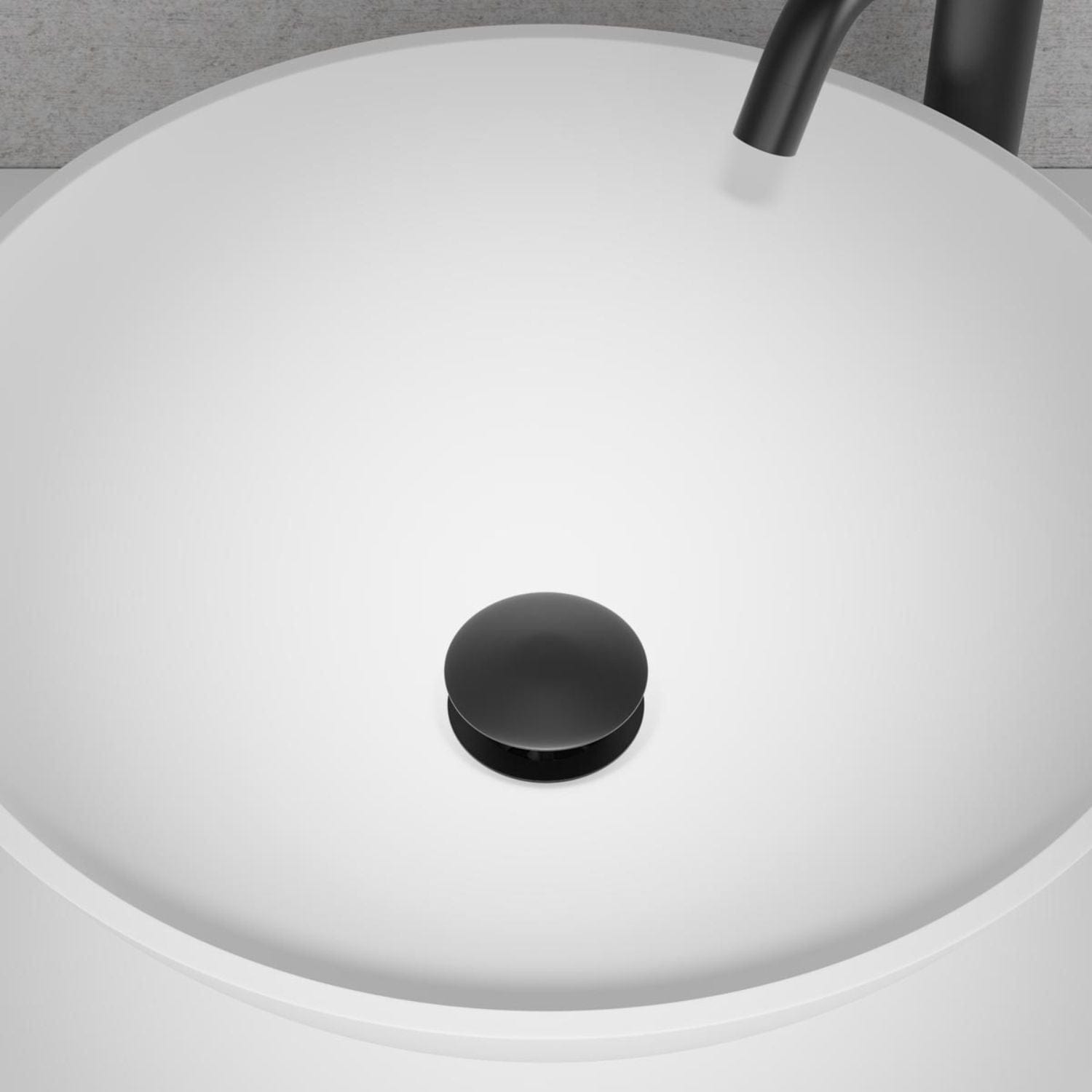 Scandtap Steel Bunnventil Pop-up universal Duo Black Scandtap Bunnventil SC-10923