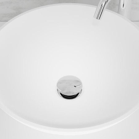 Scandtap Steel Bunnventil Pop-up universal Duo