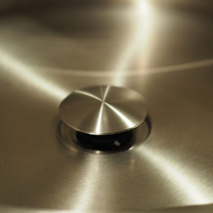 Scandtap Steel bunnventil pop-up universal duo