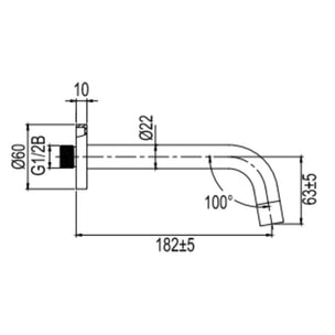 Scandtap STEEL Harmonized Badekartut