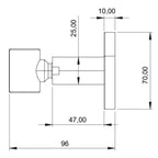 Scandtap Steel Harmonized Hånddusjholder 2