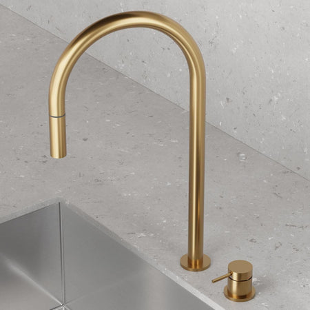 Scandtap Steel Harmonized K2P Kjøkkenarmatur