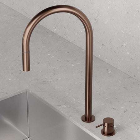 Scandtap Steel Harmonized K2P Kjøkkenarmatur