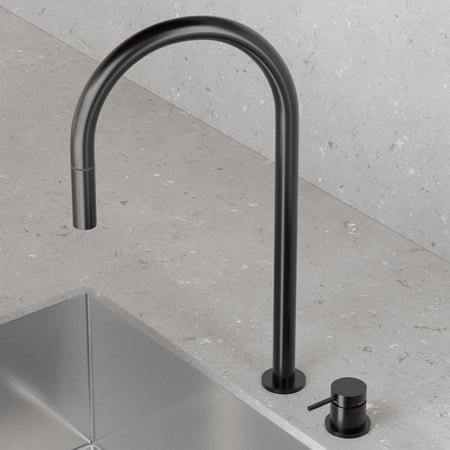Scandtap Steel Harmonized K2P Kjøkkenarmatur