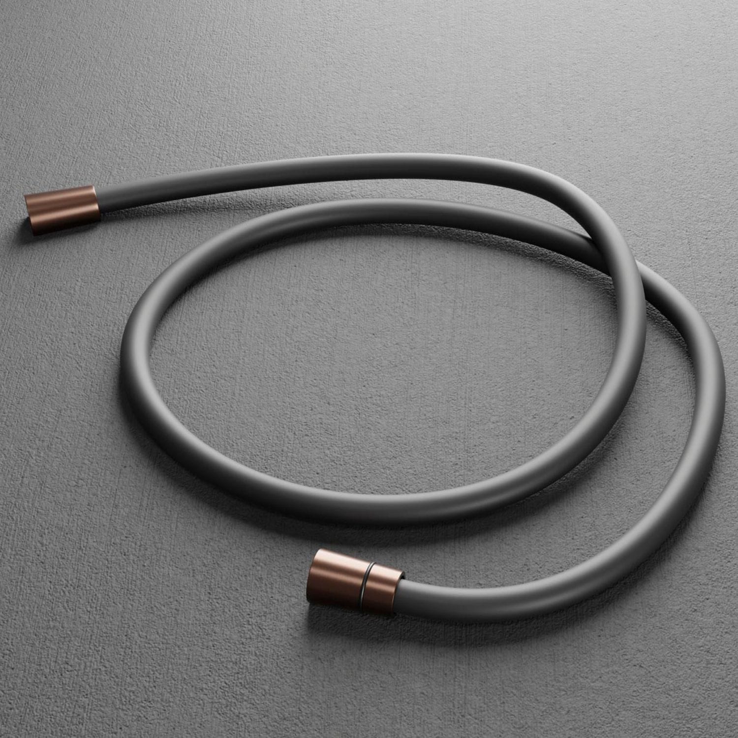 Scandtap Steel SoftFlow Dusjslange Black/amber Scandtap Dusjslange SC-24097