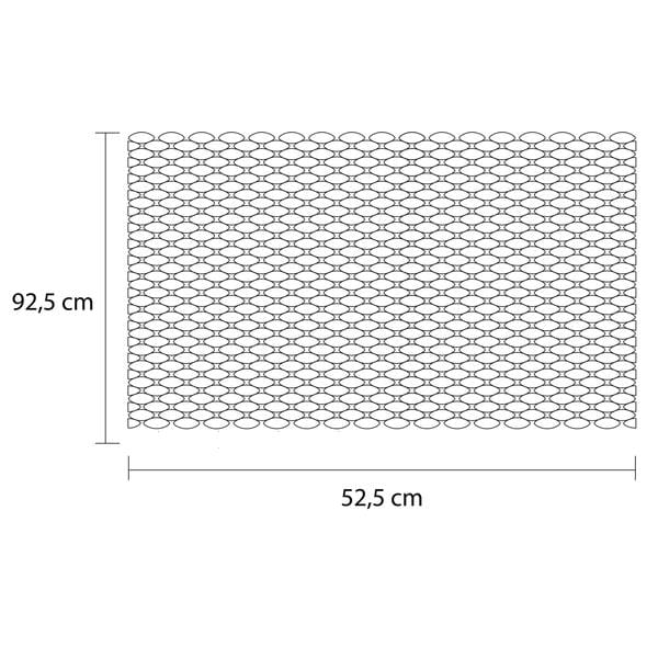 Sealskin CAIA Badematte bamboo 52x90cm Natur / 52x90cm Sealskin Baderomsmatte CO-801112