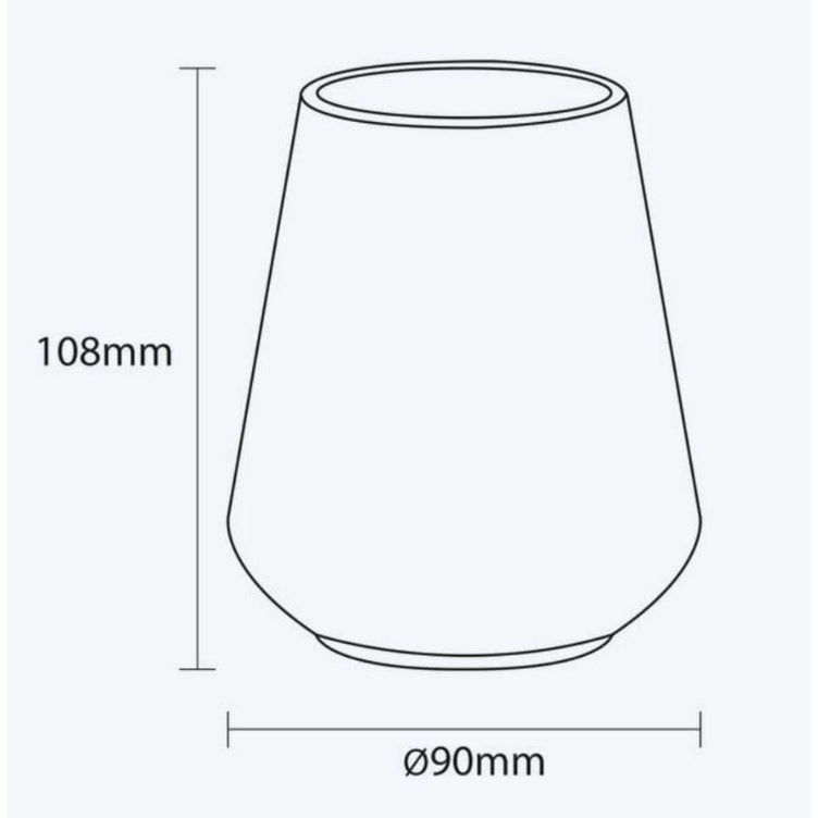 Sealskin Conical tannglass 