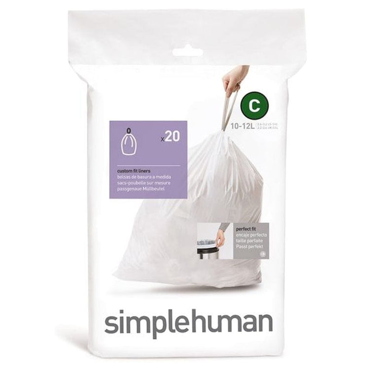 OUTLET: Simplehuman avfallspose 20stk 10-30L
