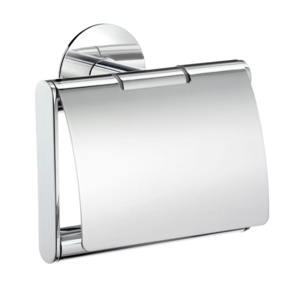 Smedbo Dot 3414 Toalettrullholder Selvklebende, med lokk Krom Smedbo Toalettrullholder SM-TK3414