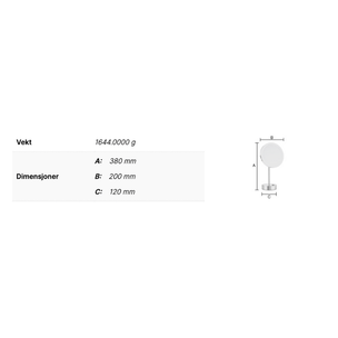 Smedbo Outline FK486H Sminkespeil 7x LED Krom