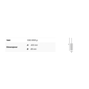 Smedbo Outline FK605 Toalettbørste Gulv