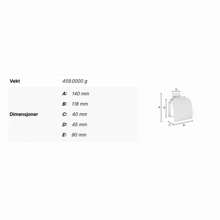 Smedbo ICE OK3414 Toalettrullholder