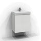 Svedbergs Bloc Servantskap D35 med 2 dører Hvit / 55cm Svedbergs Servantskap SV-555112