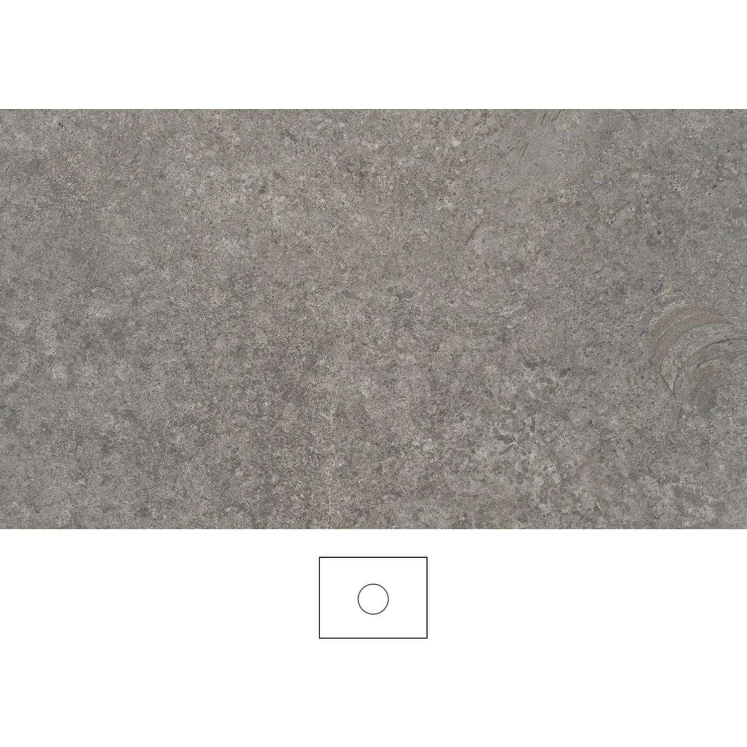 Svedbergs Poem Granittkeramikk Benkeplate Mineral / 60cm senter / Ingen Svedbergs Benkeplate bad SV-362060C-U