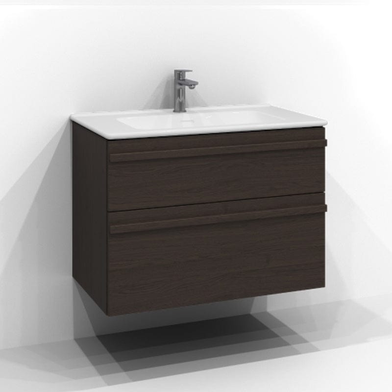 Svedbergs Poem Servantskap 2sk B60-120xD45cm - List Brun ask / 80cm Svedbergs Servantskap SV-3458352