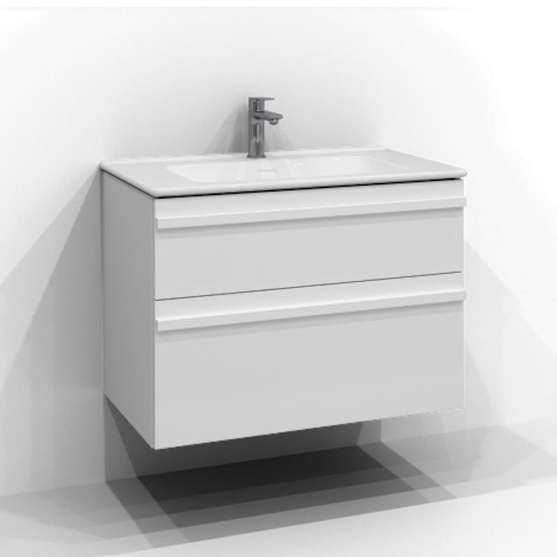Svedbergs Poem Servantskap 2sk B60-120xD45cm - List Hvit / 80cm Svedbergs Servantskap SV-3458312