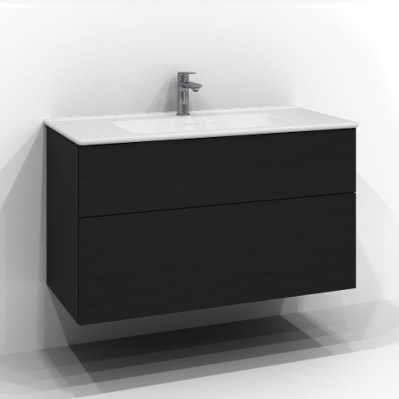 Svedbergs Poem Servantskap 2sk B60-120xD45cm - Plan/Plan Push open Svart ask / 100cm / Plan Push open Svedbergs Servantskap SV-34510142-P