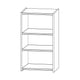 Svedbergs Skrog Veggskap uten dør Hvit / 40cm Svedbergs Veggskap vaskerom SV-7270421