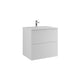 Svedbergs STILL Servantskap D45 med 2 skuff Hvit / 60cm / Plan Svedbergs Servantskap SV-560412