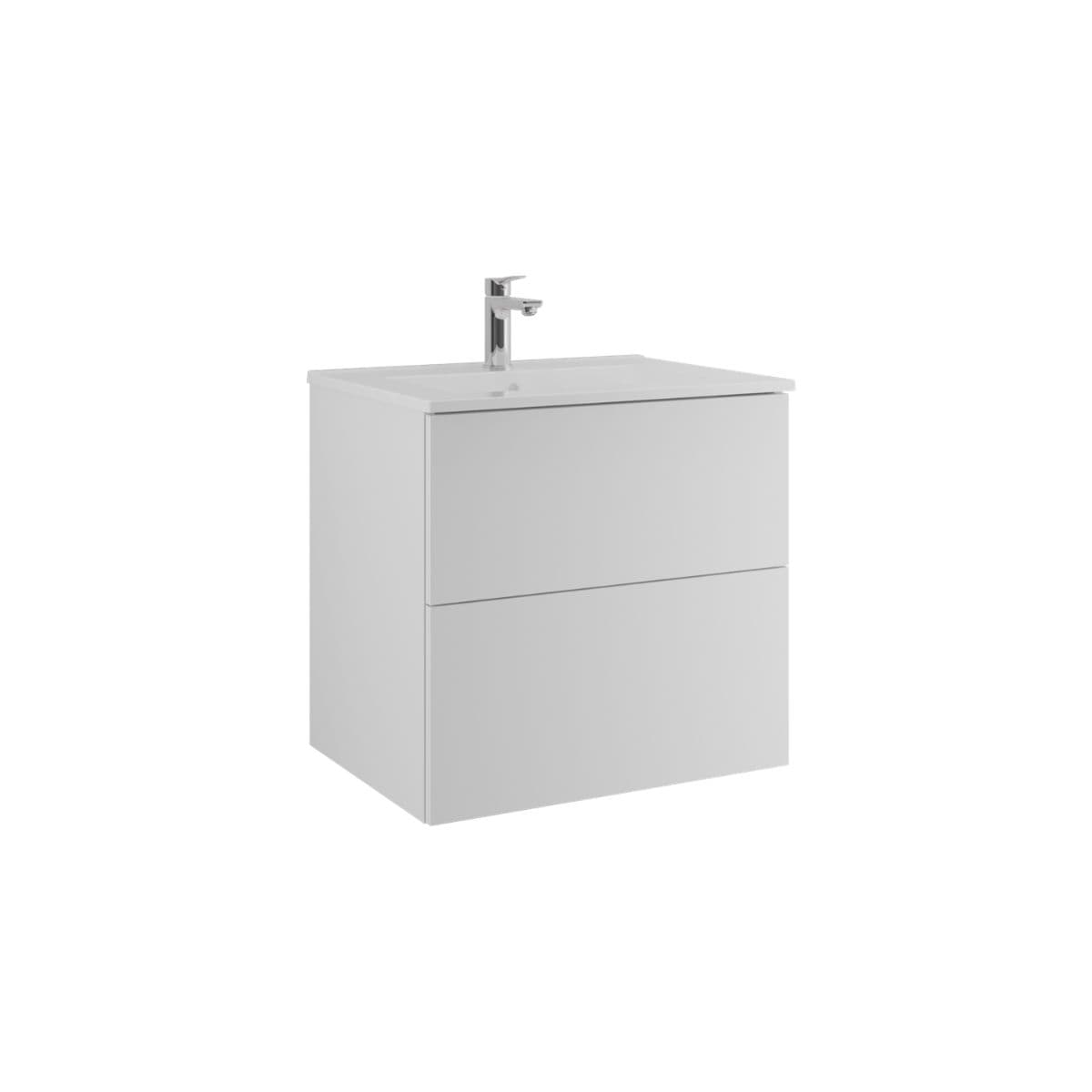 Svedbergs STILL Servantskap D45 med 2 skuff Hvit / 60cm / Plan Svedbergs Servantskap SV-560412