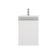 Svedbergs STILLA Servantskap Slim D35 med 1 dør Hvit / 45cm Svedbergs Servantskap SV-545111