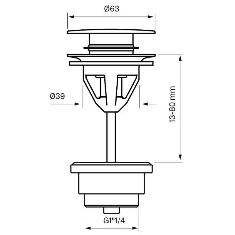 Tapwell 74200 Bunnventil Servant Tapwell Bunnventil TA-8575839