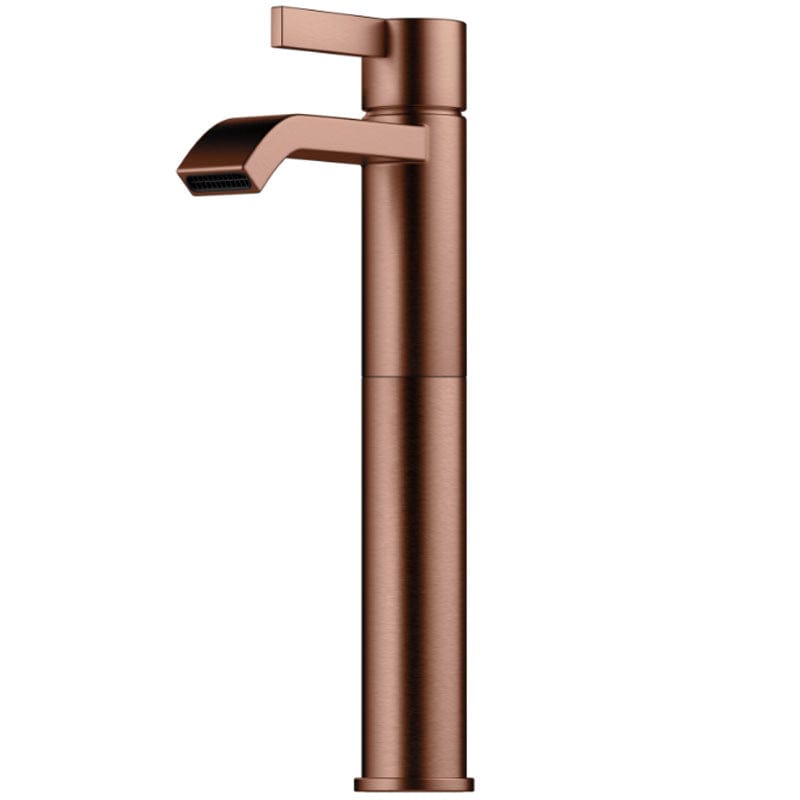 Tapwell ARM081M Høy Servantbatteri Oksiderende kobber Bad.no TA-9426611