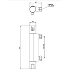 Tapwell ARM168-150 Dusjbatteri