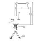 Tapwell ARM584 Kjøkkenarmatur