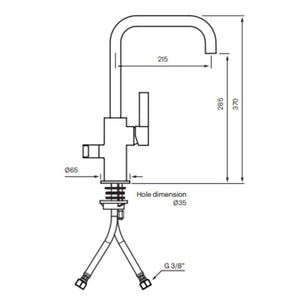 Tapwell ARM584 Kjøkkenarmatur