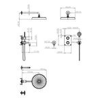 Tapwell ARM7368 ED2 Takdusj innbygging